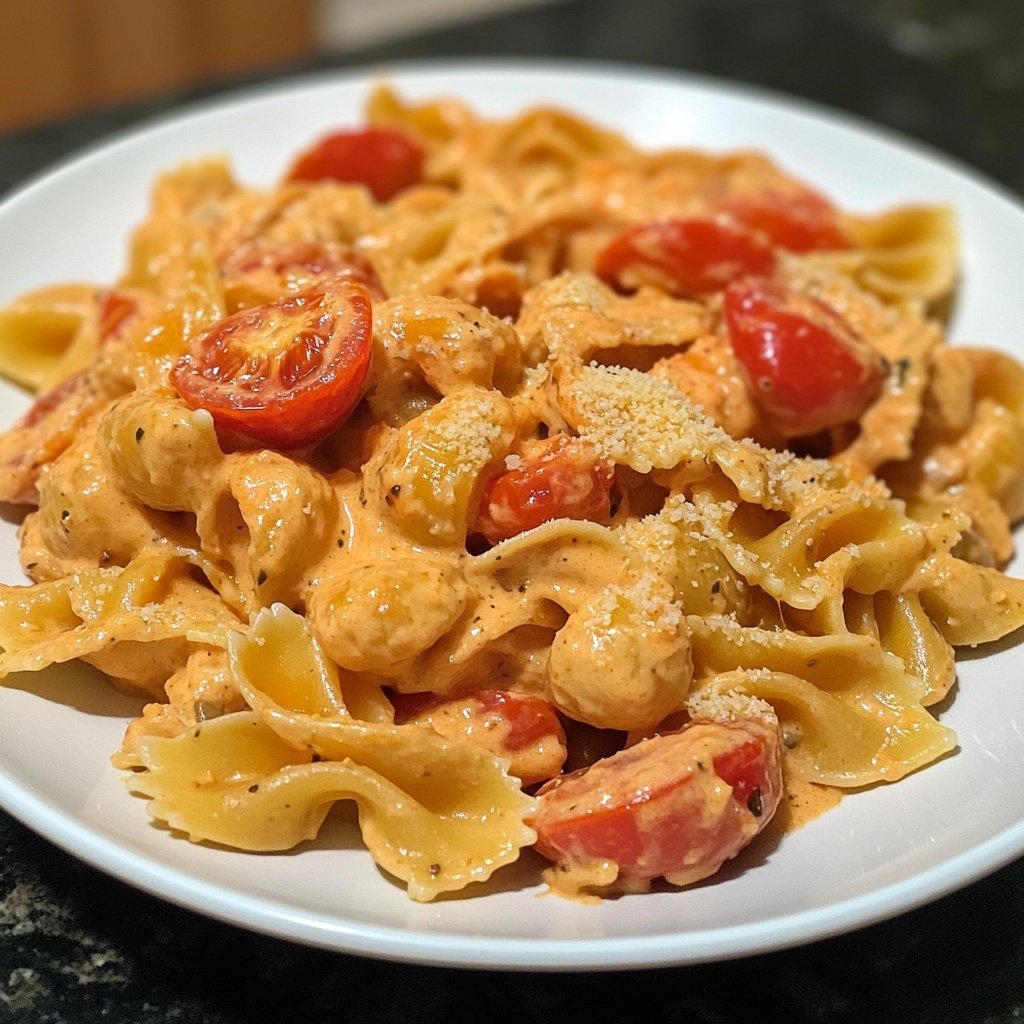 Easy One Pot Creamy Tomato Pasta