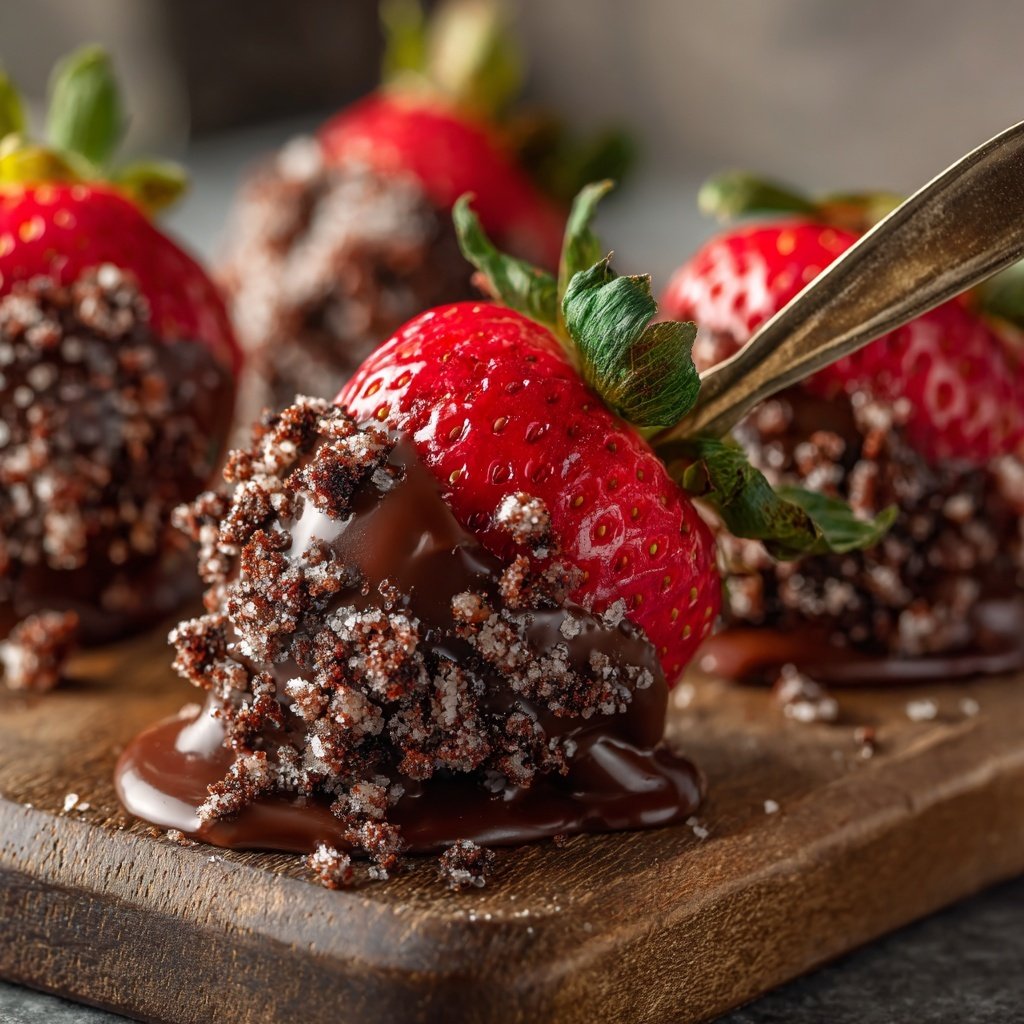 Valentines Snacks Strawberry Chocolate Crunch