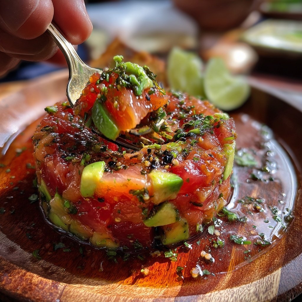 Salmon Tartare with Avocado