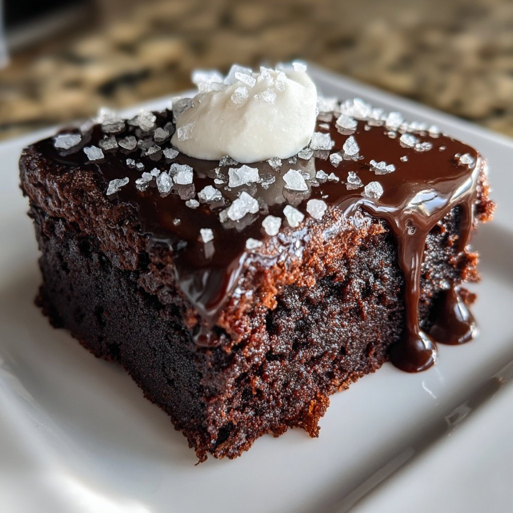 Moist Dark Cocoa Snack Cake