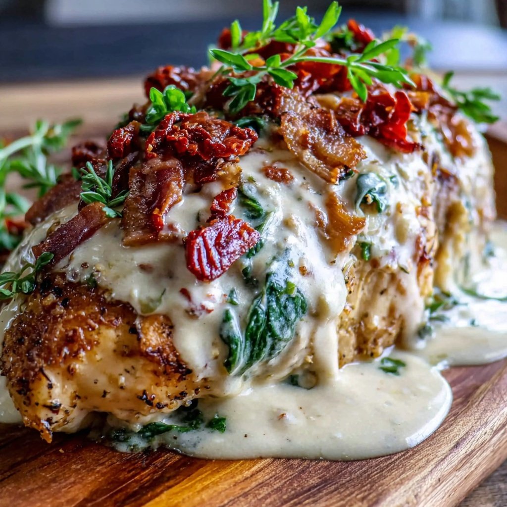 Food Recipes Creamy Tuscan Chicken