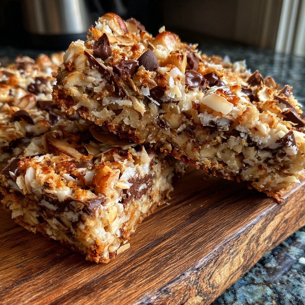 Chocolate Hazelnut Coconut Bars