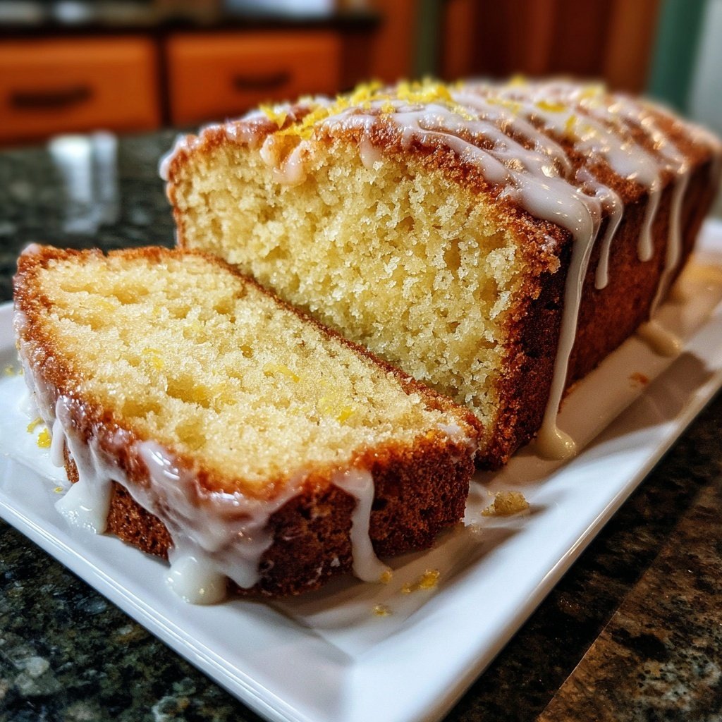 Spring Lemon Pound Cake