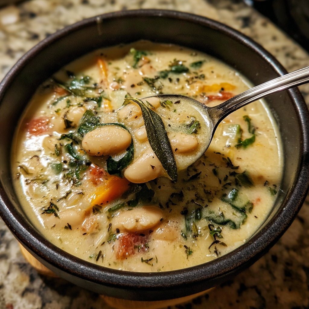 Sunday Creamy White Bean Stew