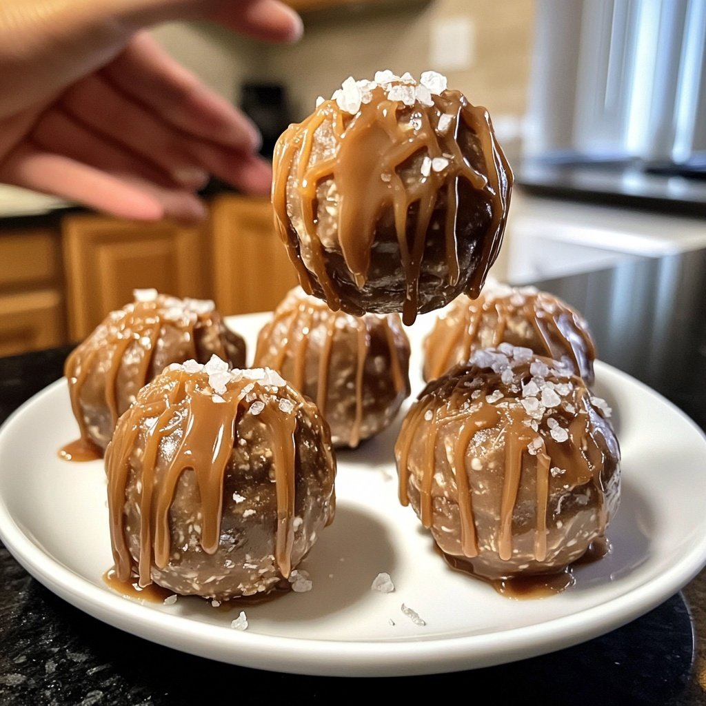 Salted Caramel Truffles