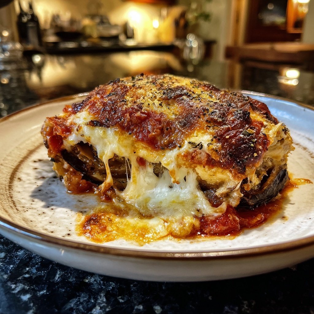 Eggplant Parmesan Bake