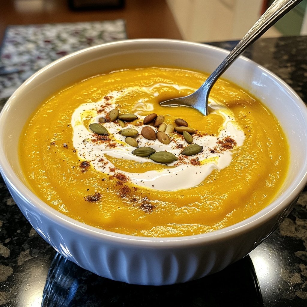 Creamy Squash Soup Recipe