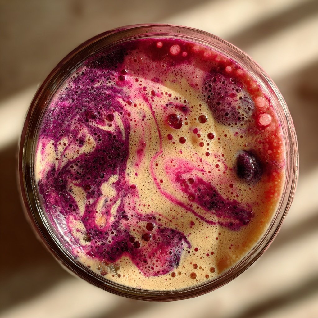 Easy Smoothie With Frozen Berries