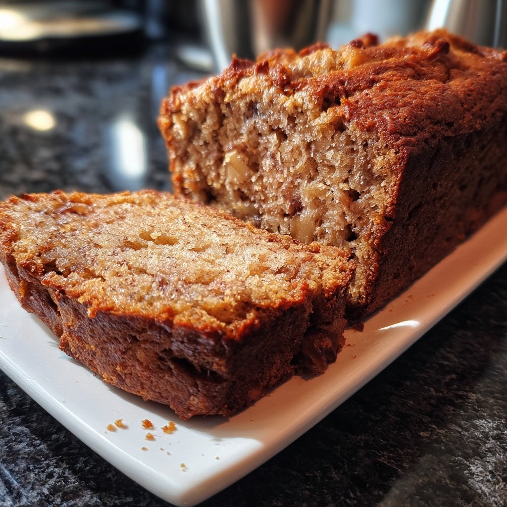 Banana Bread with Applesauce Recipe