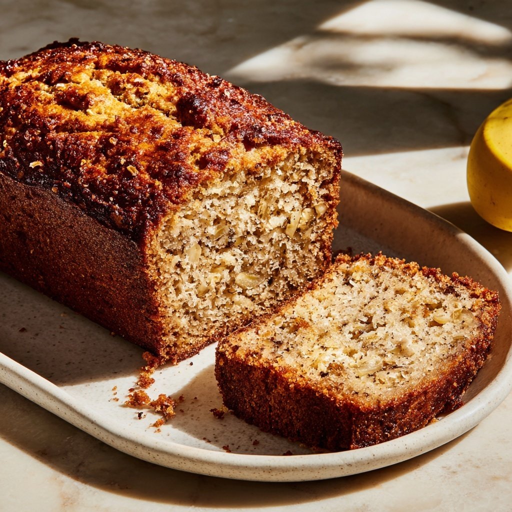 Banana Oat Yogurt Loaf