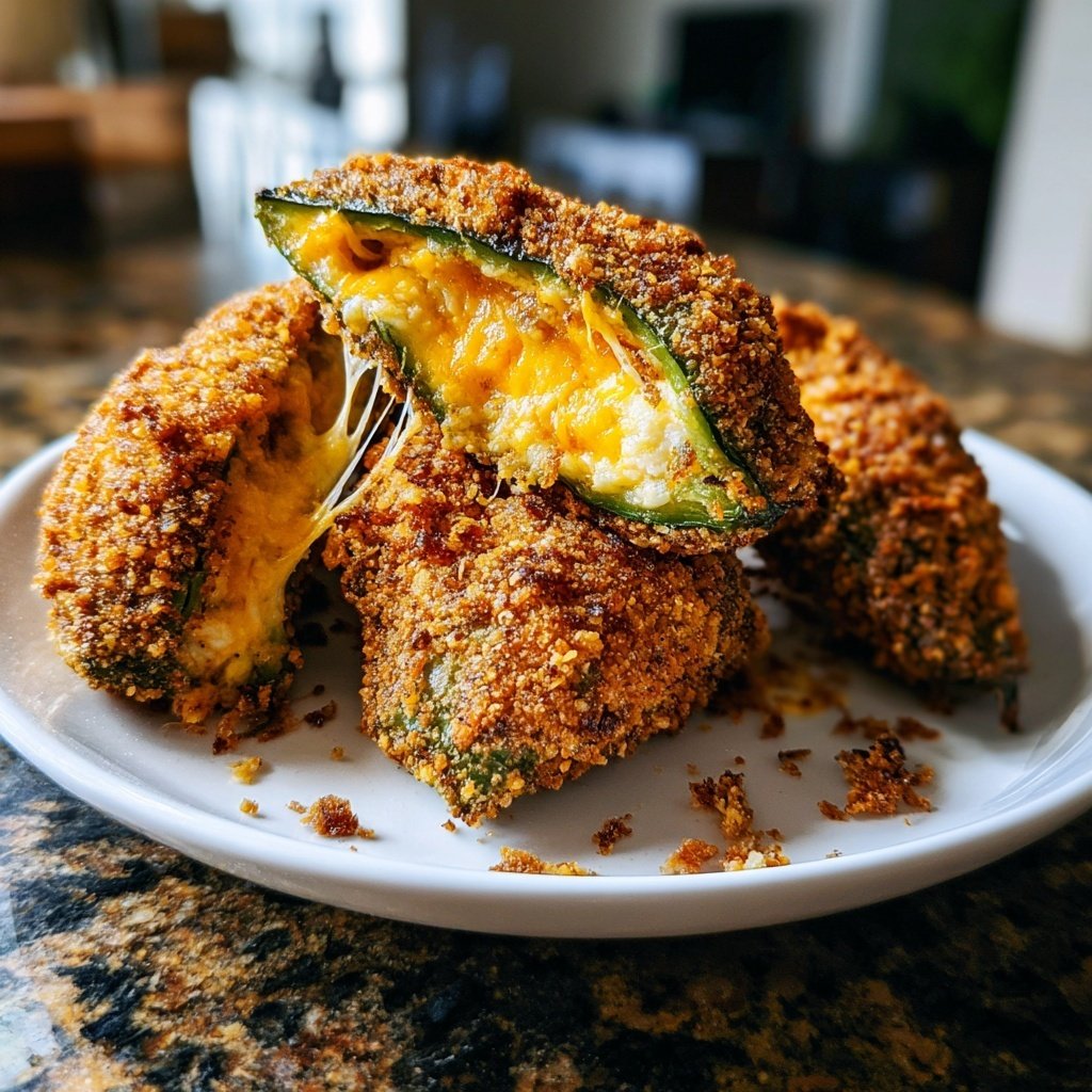 Jalapeno Poppers with Creamy Ranch Filling